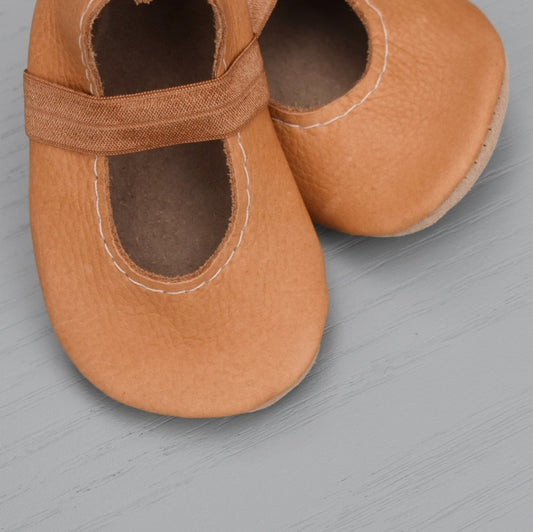 ballet flats - caramel