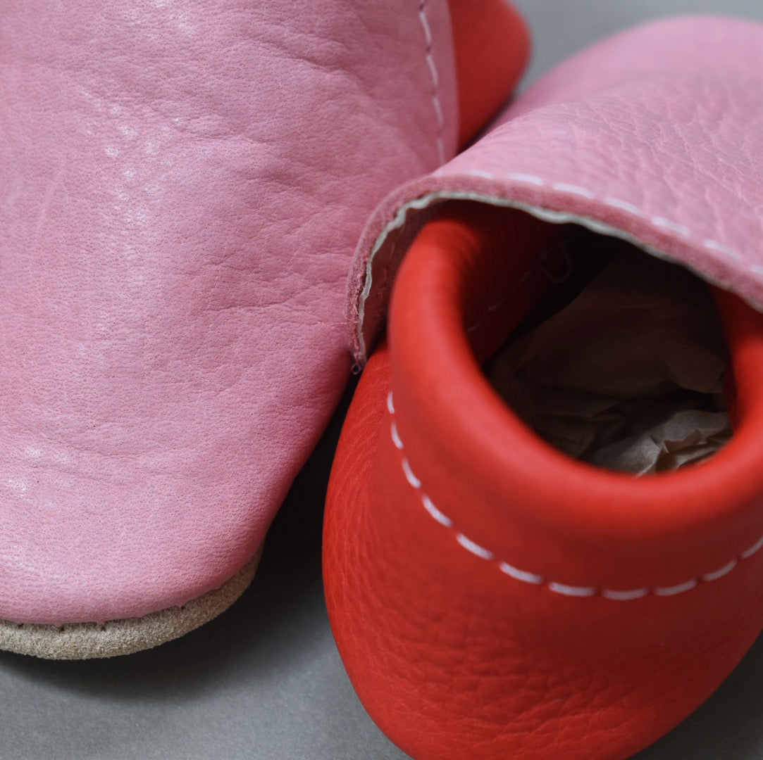 Leather Loafers - Lollipop