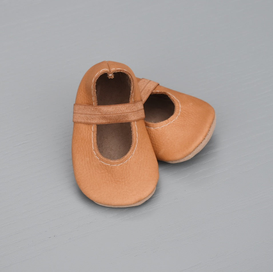 ballet flats - caramel