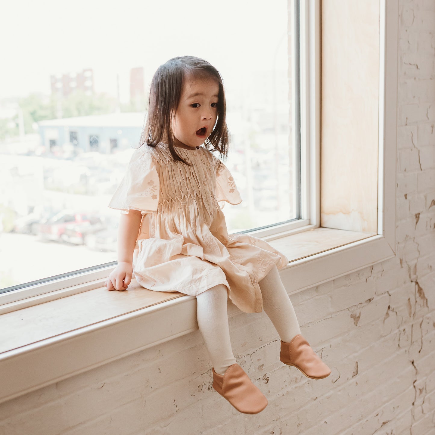 leather loafers - leopard